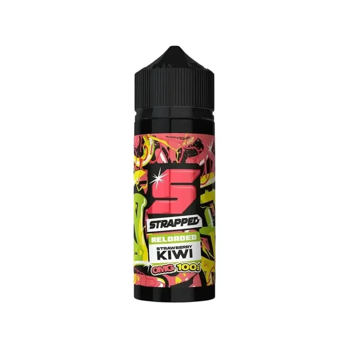 Strapped Reloaded Strawberry Kiwi 100ml Shortfill