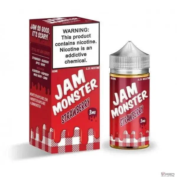 Strawberry – Jam Monster Synthetic 100mL