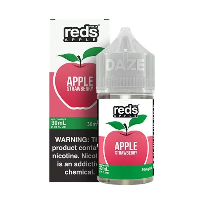 Strawberry – Reds Apple Salt – 7 Daze 30mL