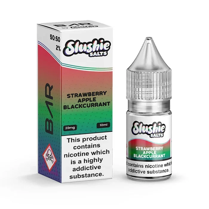 Strawberry Apple Blackcurrant Nic Salt E-Liquid by Slushie Salts BAR