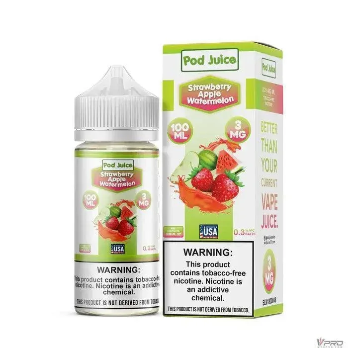Strawberry Apple Watermelon – POD Juice 100mL