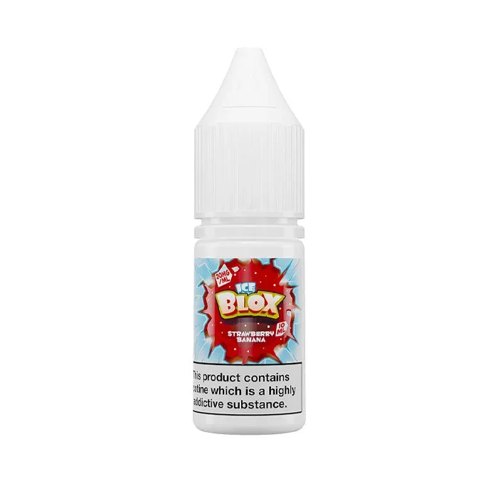 Strawberry Banana 10ml Nic Salt E-Liquid by Ice Blox