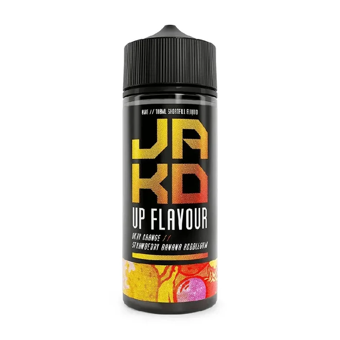Strawberry Banana Bubblegum Shortfill E-Liquid by JAKD 100ml