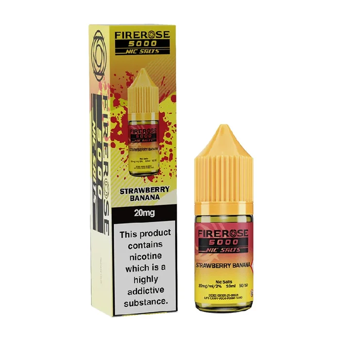 Strawberry Banana Firerose Vape Juice