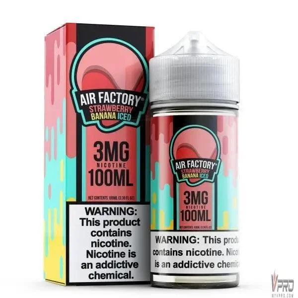Strawberry Banana Iced – Air Factory TFN 100mL