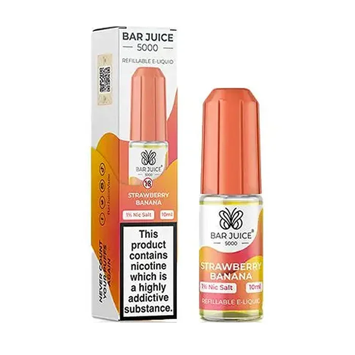 Strawberry Banana Nicotine Salt by Bar Juice 5000