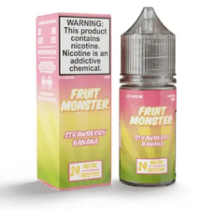 Strawberry Banana Nicotine Salt by Fruit Monster