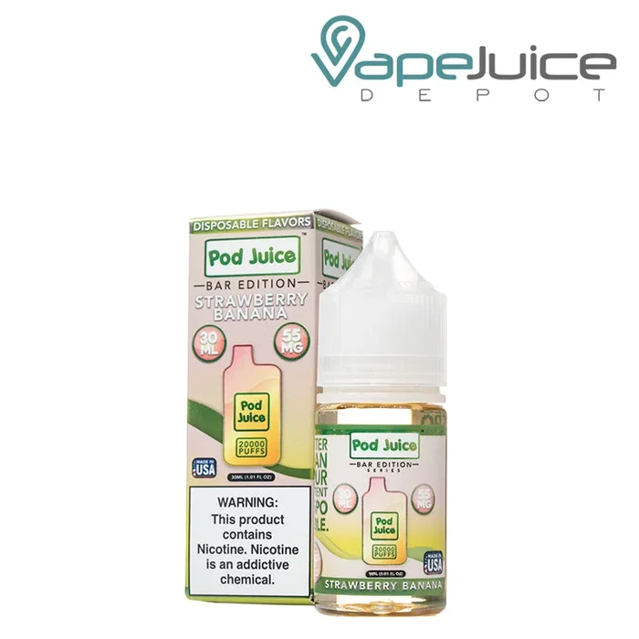 Strawberry Banana Pod Juice Bar Edition Salt 30ml