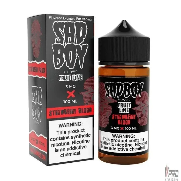 Strawberry Blood – SadBoy Synthetic 100mL