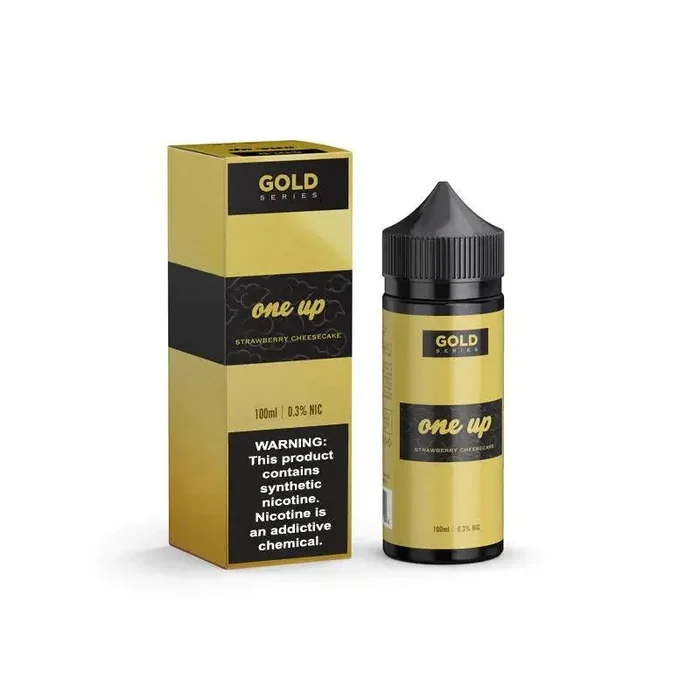 Strawberry Cheesecake – Gold Series – One Up Vapor 100mL