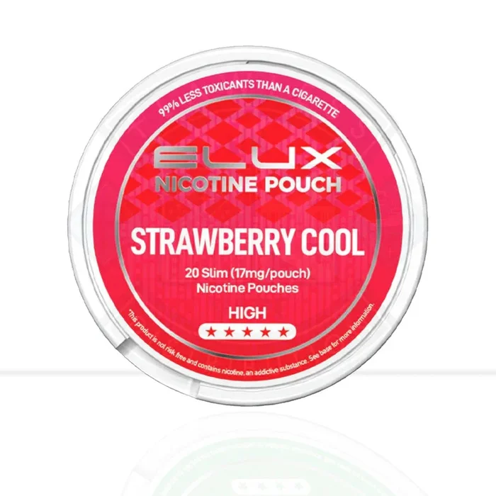 Strawberry Cool Elux Nicotine Pouches