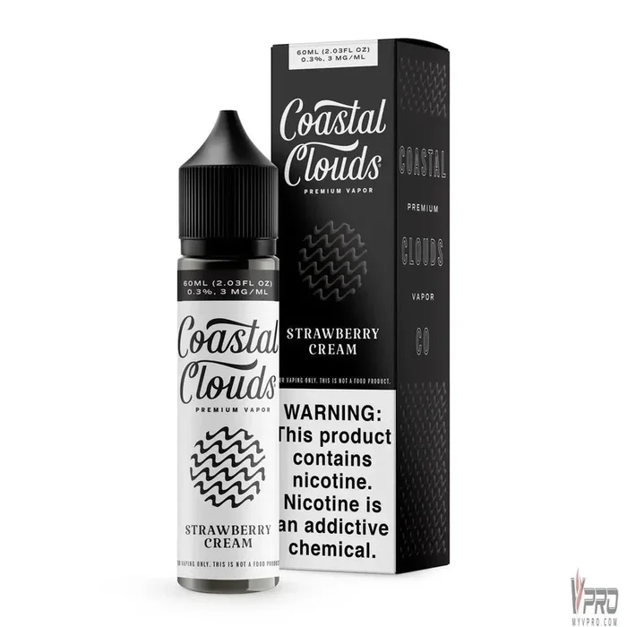 Strawberry Cream – Coastal Clouds Co. 60mL