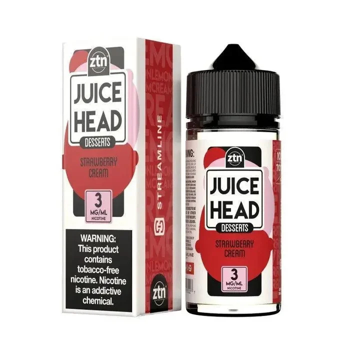 Strawberry Cream – Juice Head Desserts 100mL