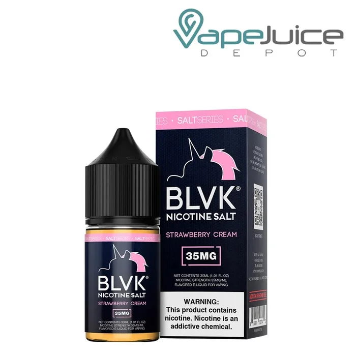 Strawberry Cream Salt BLVK Unicorn 30ml