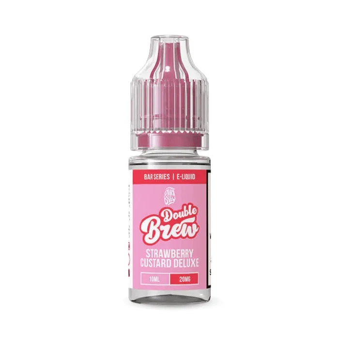 Strawberry Custard Deluxe – Ohmbrew Double Brew Nic Salt