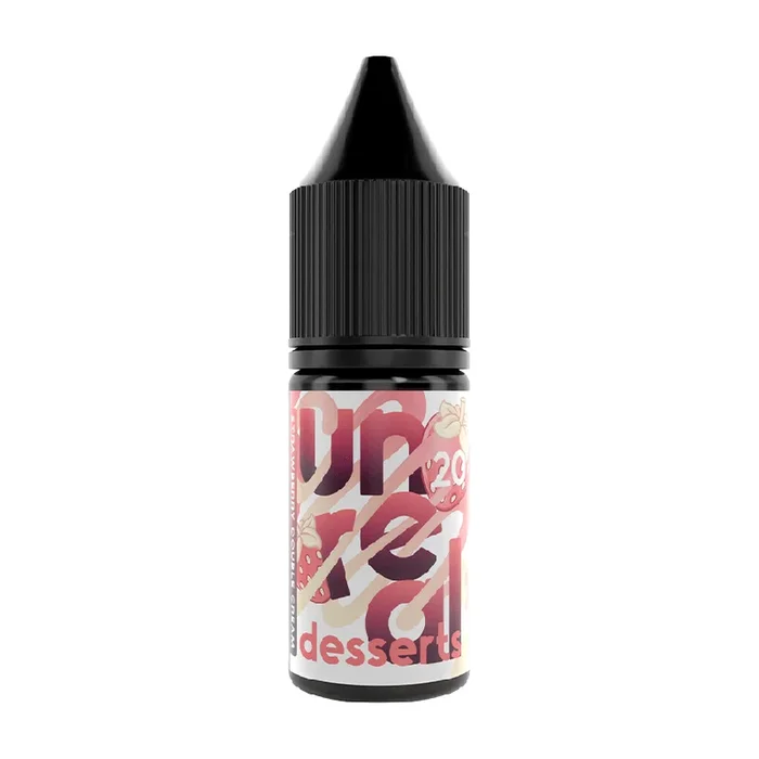 Strawberry Double Cream E-Liquid by Unreal Desserts