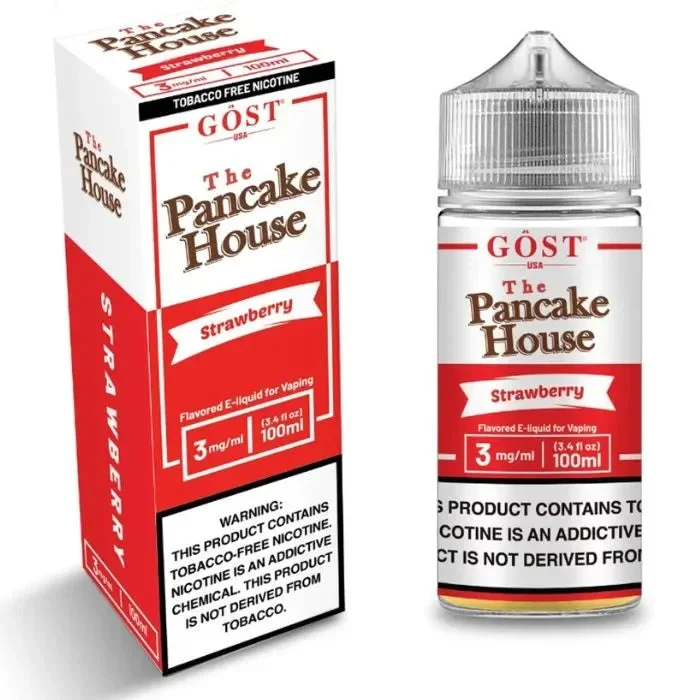 Strawberry E-Liquid by The Pancake House