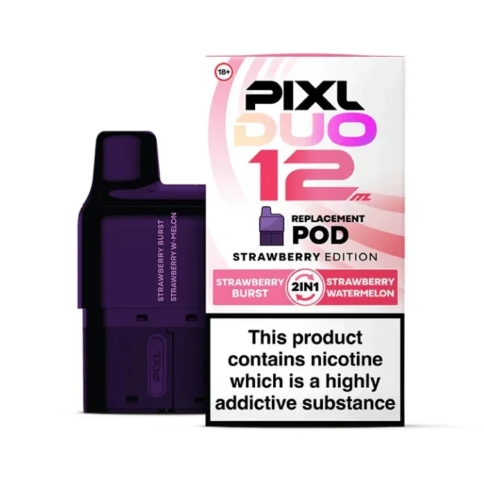 Strawberry Edition Pixl Duo 12 – Prefilled Pods
