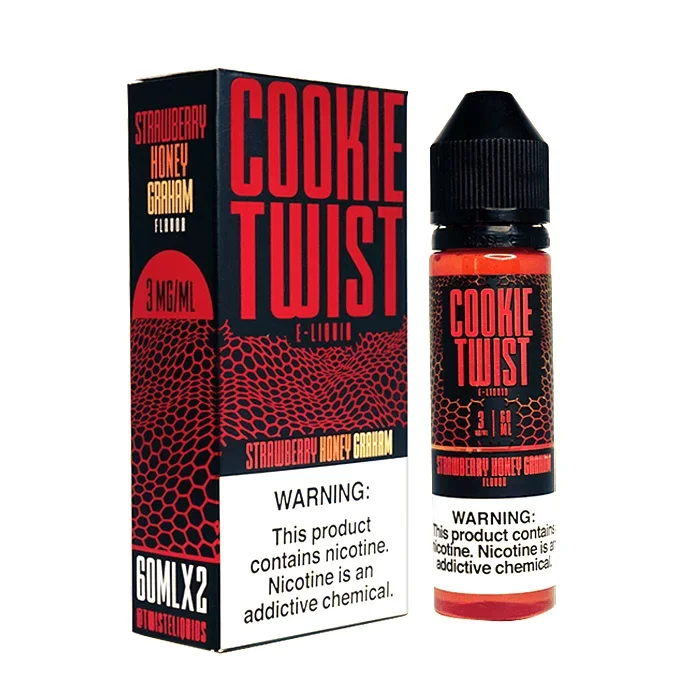 Strawberry Honey Graham Cookie By Sugar Cookie Twist E-Liquid (60ml)(ON SALE)
