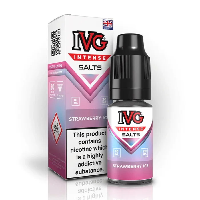 Strawberry Ice IVG Intense Salts E-Liquid