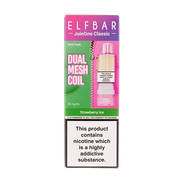 Strawberry Ice JoinOne Classic Prefilled Pod + Refill by Elf Bar