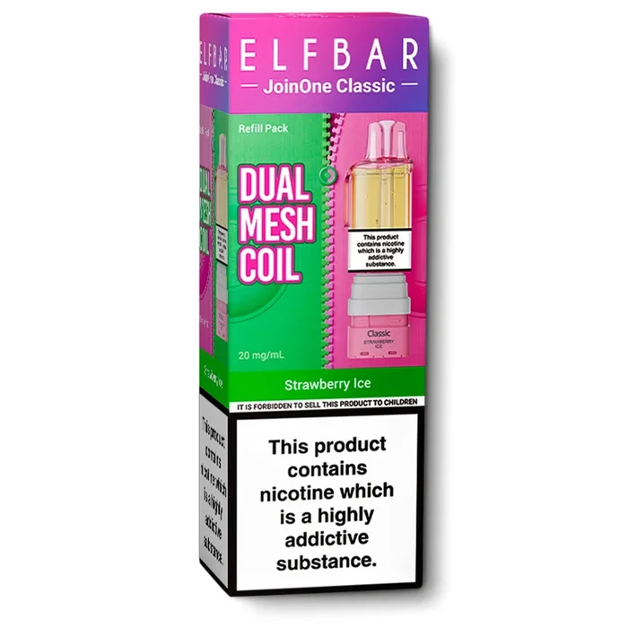 Strawberry Ice JoinOne Classic Refill Pods by Elfbar