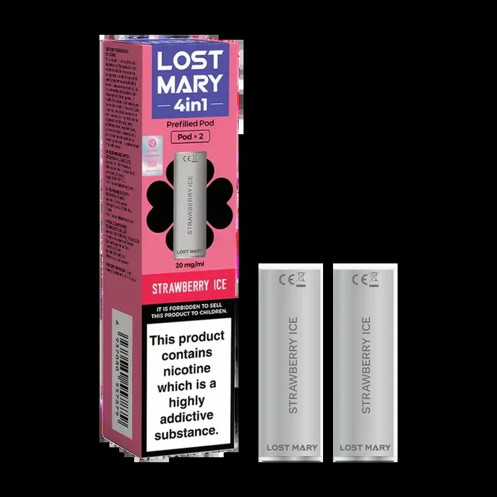 Strawberry Ice Lost Mary 4in1 Pods
