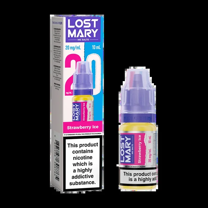 Strawberry Ice Lost Mary Nic Salt