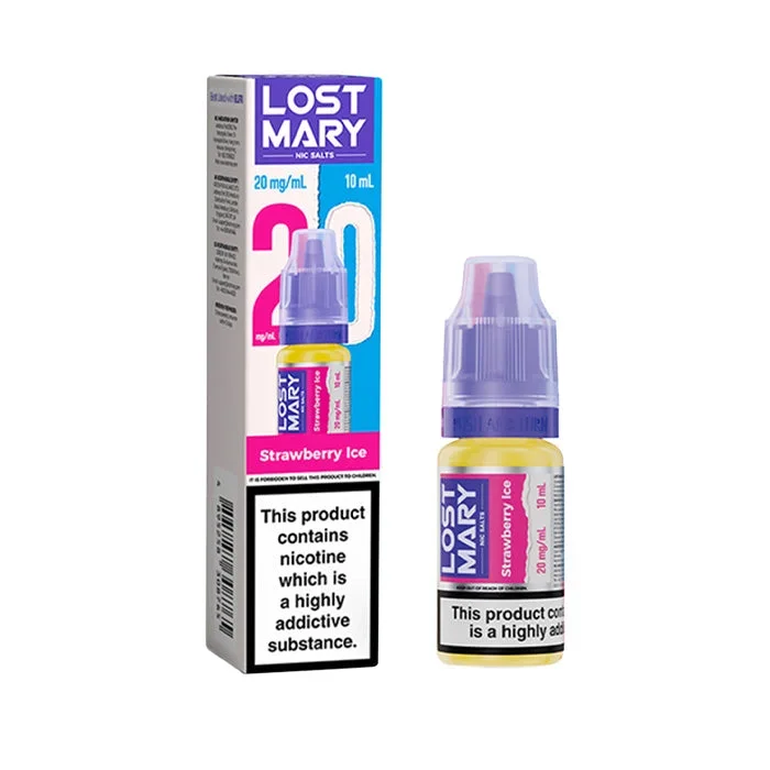 Strawberry Ice Nic Salt E-Liquid by Lost Mary