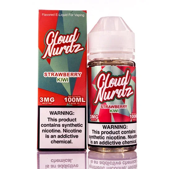 Strawberry Kiwi – Cloud Nurdz E-Juice (100 ml)