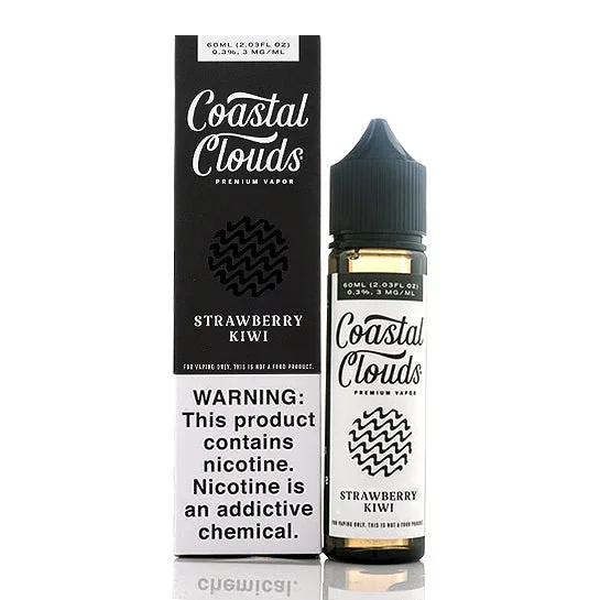 Strawberry Kiwi – Coastal Clouds E-Juice (60 ml)