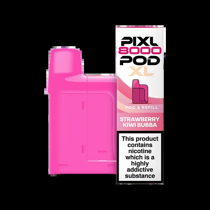 Strawberry Kiwi Bubba Pixl 8000 Refill Pack