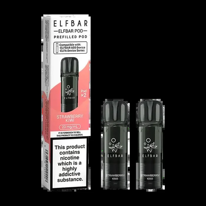 Strawberry Kiwi Elfbar 600 Pods
