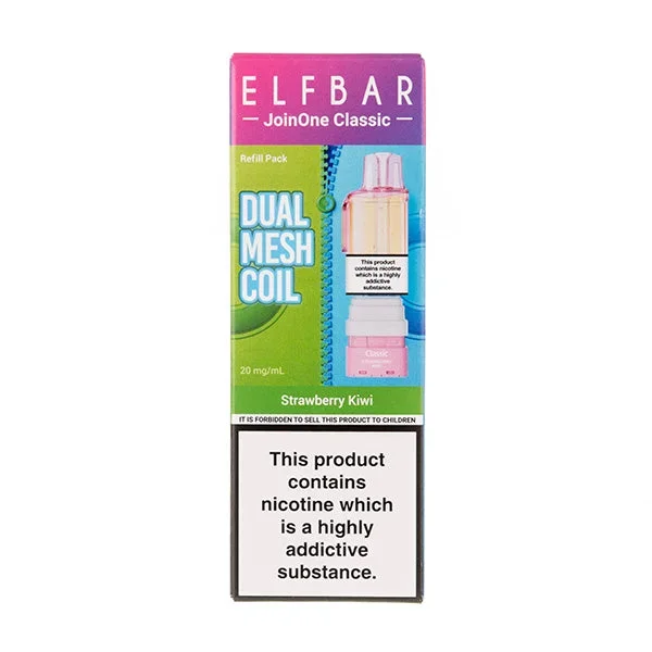 Strawberry Kiwi JoinOne Classic Prefilled Pod + Refill by Elf Bar