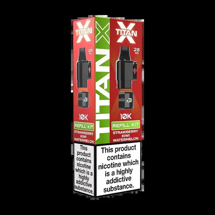 Strawberry Kiwi Watermelon Titan X Refill Pack