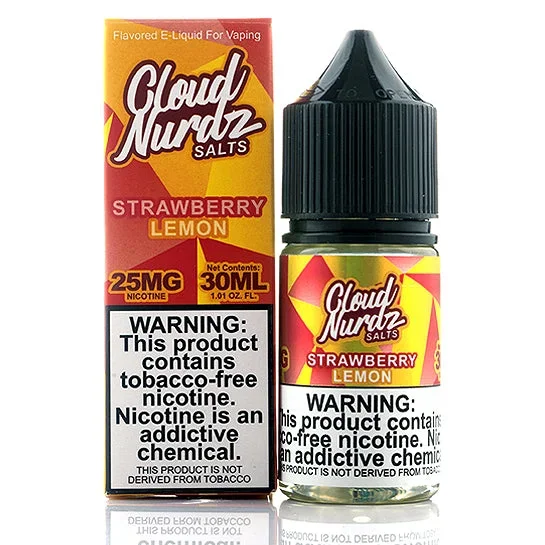 Strawberry Lemon Salt – Cloud Nurdz E-Juice