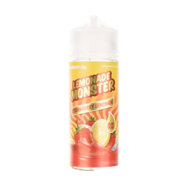 Strawberry Lemonade 100ml Shortfill E-Liquid by Lemonade Monster
