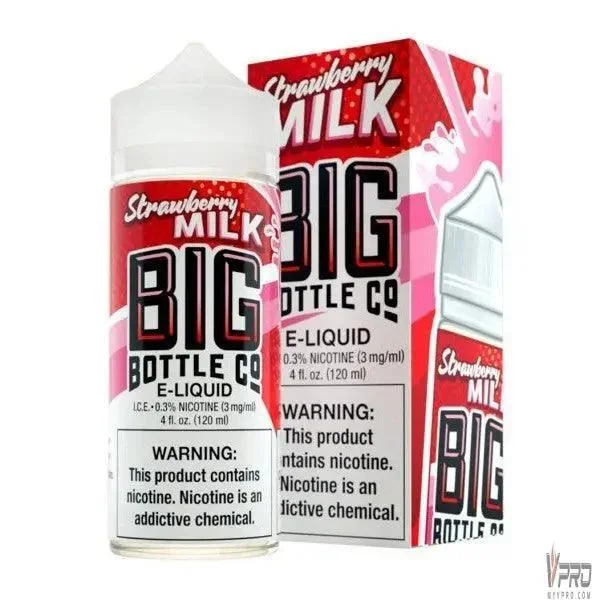 Strawberry Milk – Big Bottle Co 120mL