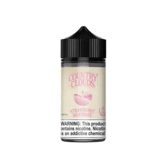 Strawberry Milkshake – Country Clouds 100mL