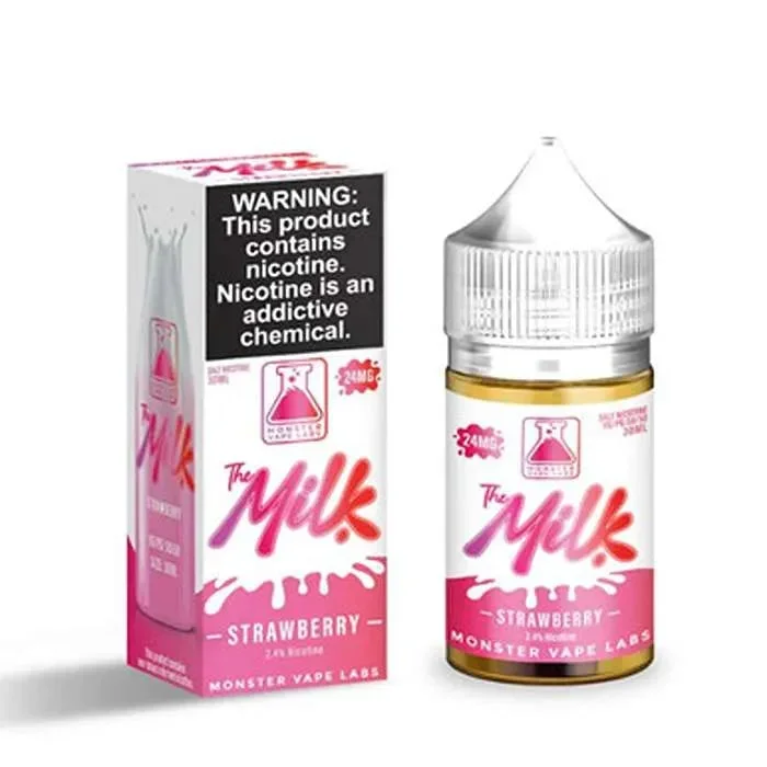 Strawberry Nicotine Salt by The Milk