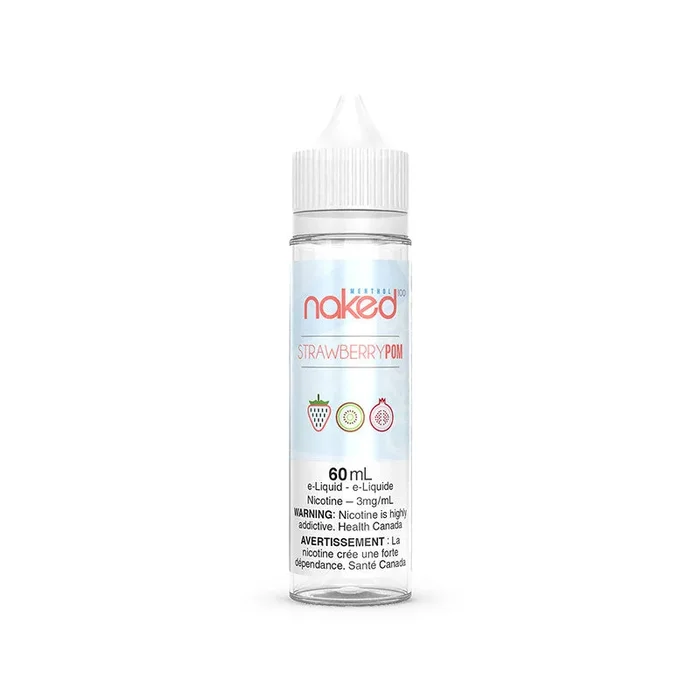 Strawberry Pom (Brain Freeze) By Naked100 E-Liquid (AB)