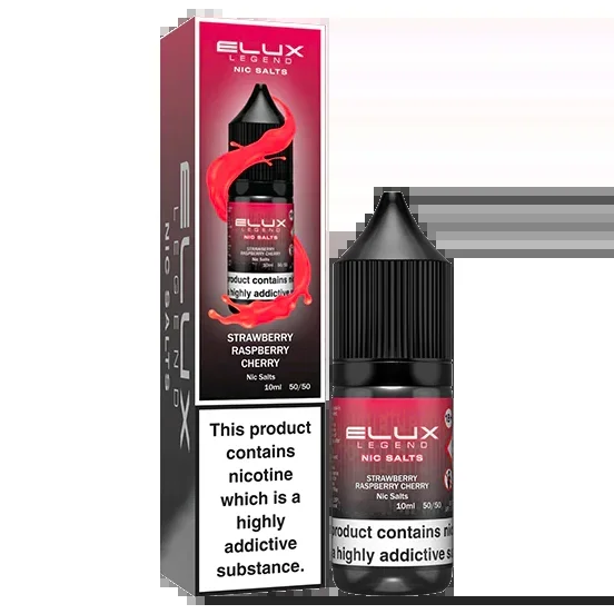 Strawberry Raspberry Cherry Nic Salt by Elux 10ml