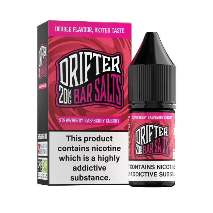 Strawberry Raspberry Cherry Nic Salt E-Liquid by Drifter Bar Series
