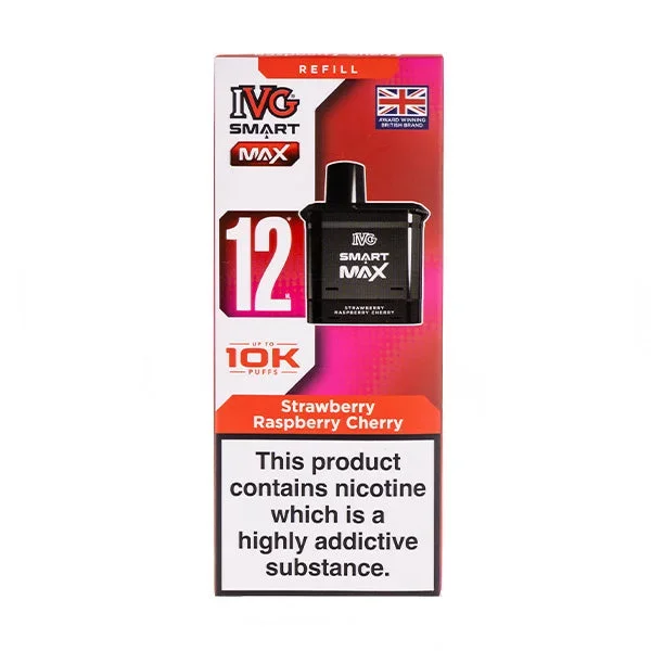 Strawberry Raspberry Cherry Smart Max Prefilled Pod + Refill by IVG