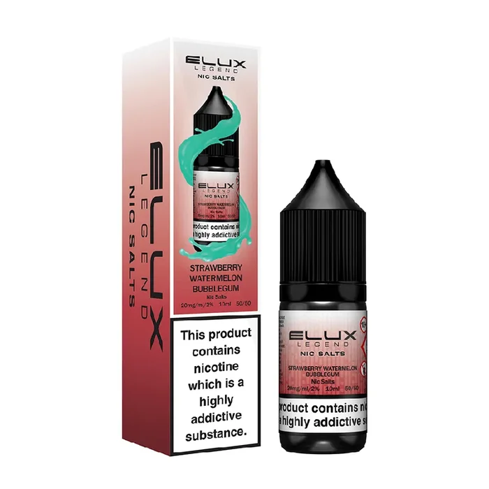 Strawberry Watermelon Bubblegum Elux Legend Vape Juice