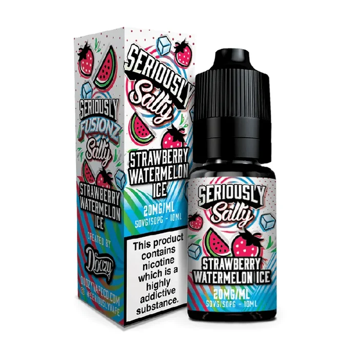 Strawberry Watermelon Ice Seriously Salty Fusionz by Doozy Vape
