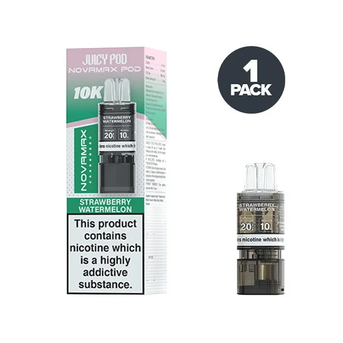 Strawberry Watermelon Juicy Pod Novamax 10K Prefilled Pods