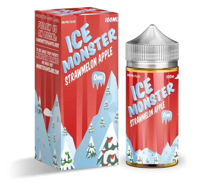 Strawmelon Apple – ICE Monster – 100mL