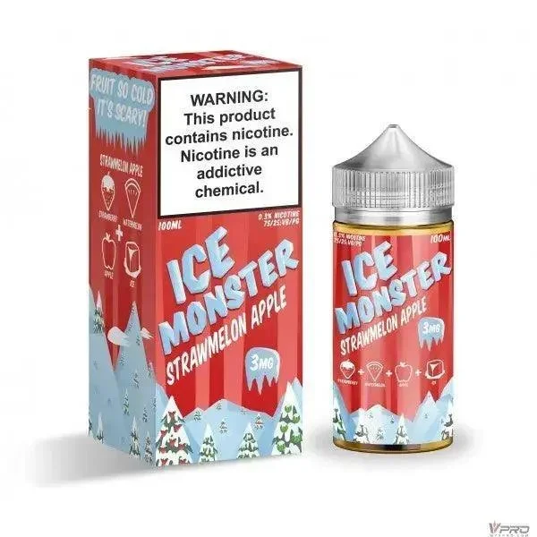 Strawmelon Apple – Ice Monster Synthetic 100mL