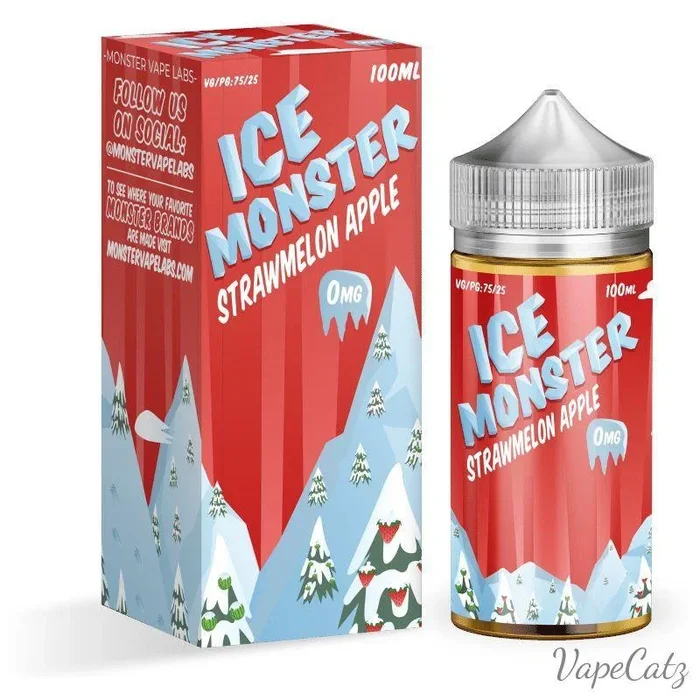 Strawmelon Apple Ice Monster